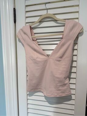 Free People Pink Top